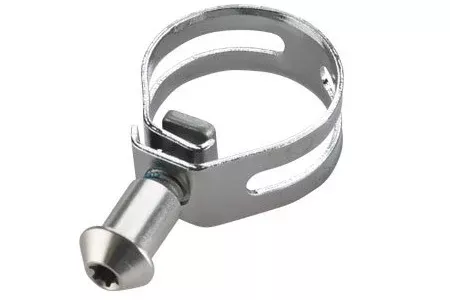 1-ergo-record-chrome-handlebar-clamp-band-w-bolt-nut-pair 1 - Ergo Record Chrome Handlebar Clamp Band w/ Bolt & Nut, Pair