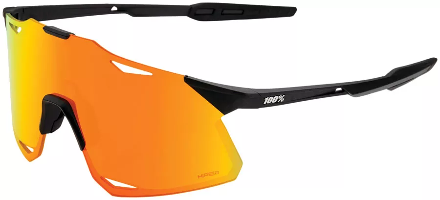 100-hypercraft-sunglasses-matte-black-hiper-red-mirror-lens 100% Hypercraft Sunglasses - Matte Black/Hiper Red Mirror Lens