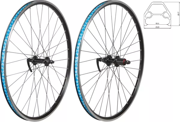 49-nmtb-urban-26-inch-front-wheel 49°NMTB/Urban 26-inch Front Wheel