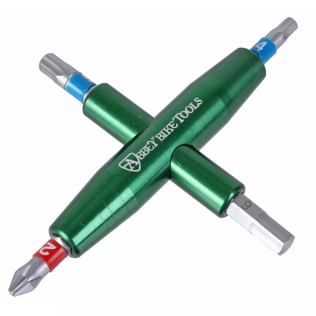 abbey-tools-4-way-multi-tool-with-4-5-6-2-jis-bits Abbey Tools 4-Way Multi-Tool with 4, 5, 6, #2 Jis Bits