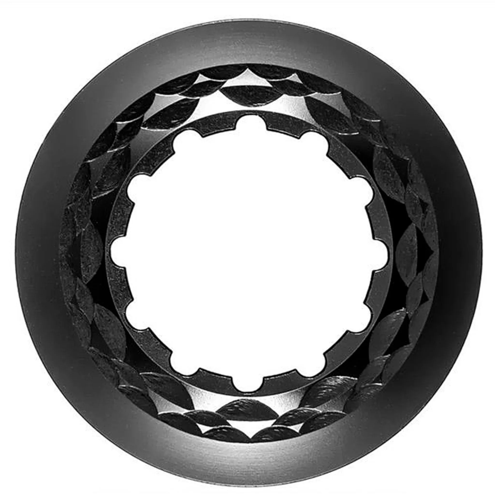 absoluteBLACK Center Lock Rotor Lockring Black
