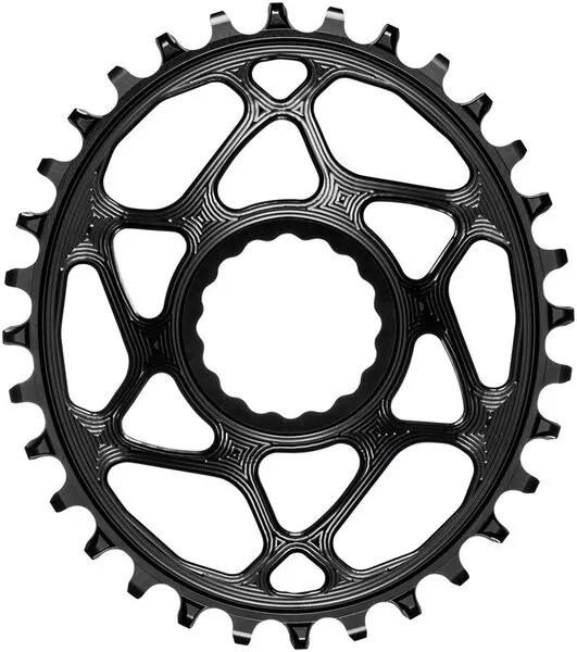 absoluteblackoval-direct-mount-chainring-cinch-6mm-offset absoluteBLACKOval Direct Mount Chainring for CINCH 6mm Offset
