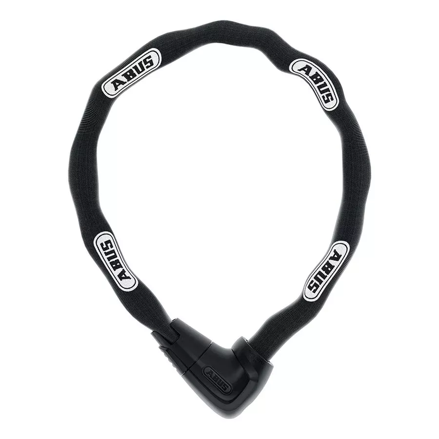 Abus9808K/85 Steel-O-Chain Key Lock - Black