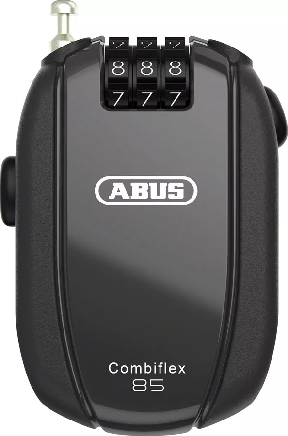 AbusCombiflex Break Retractable Combo Lock - 85cm Black