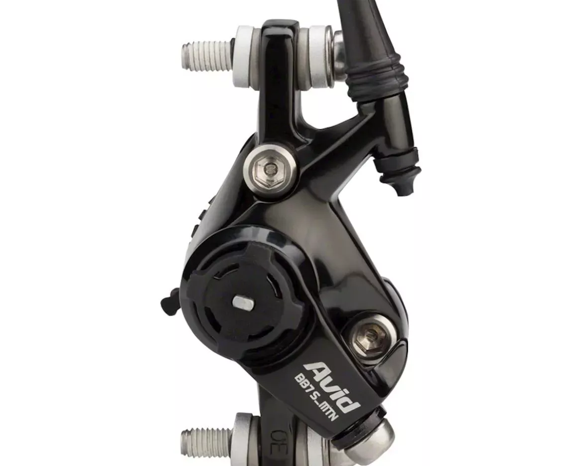 avid-bb7-mountain-s-disc-brake-caliper-black-mechanical-front-or-rear-post-mount Avid BB7 Mountain S Disc Brake Caliper (Black) (Mechanical) (Front or Rear) (Post Mount)