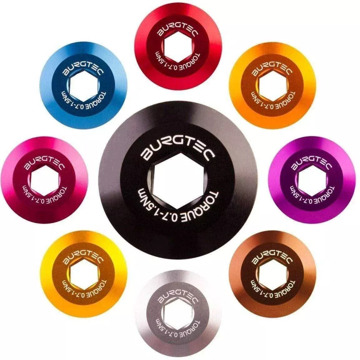 Burgtec Shimano Crank Bolt - All Colours