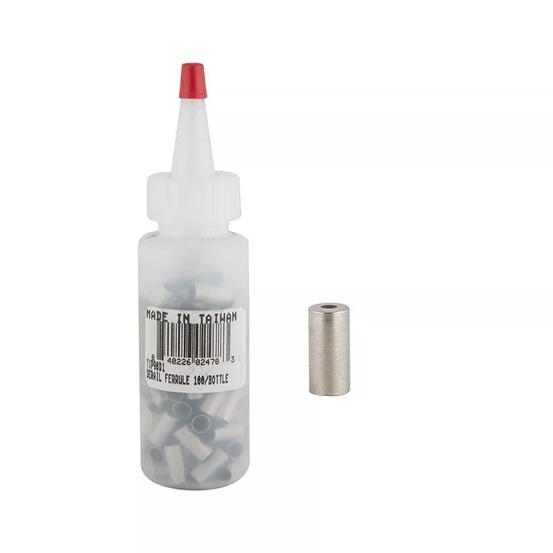 cane-creek-derail-ferrules-5mm-chrome-100-count Cane Creek Derail Ferrules 5mm - Chrome 100/Count