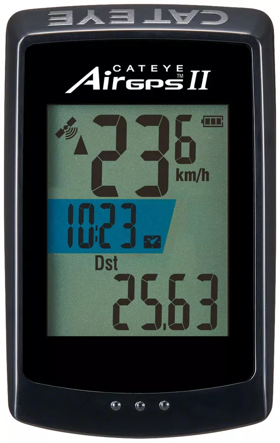 Cateye AIR GPS II Cycling Computer - Black
