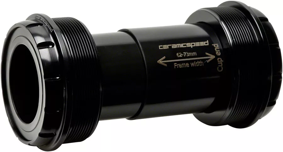ceramicspeed-t47-73-bottom-bracket-coated-races-black CeramicSpeed T47/73 Bottom Bracket - Coated Races Black