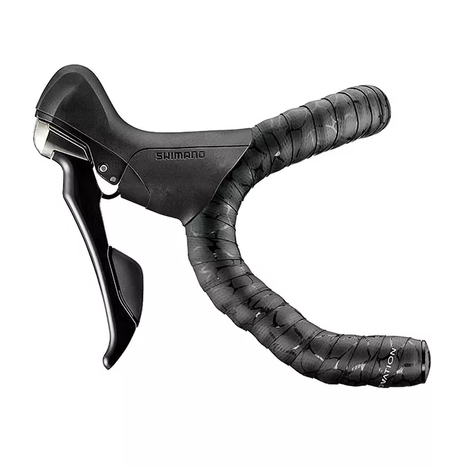ciclovation-leather-touch-handlebar-tape-magma-blk-ash Ciclovation Leather Touch Handlebar Tape Magma BLK/Ash
