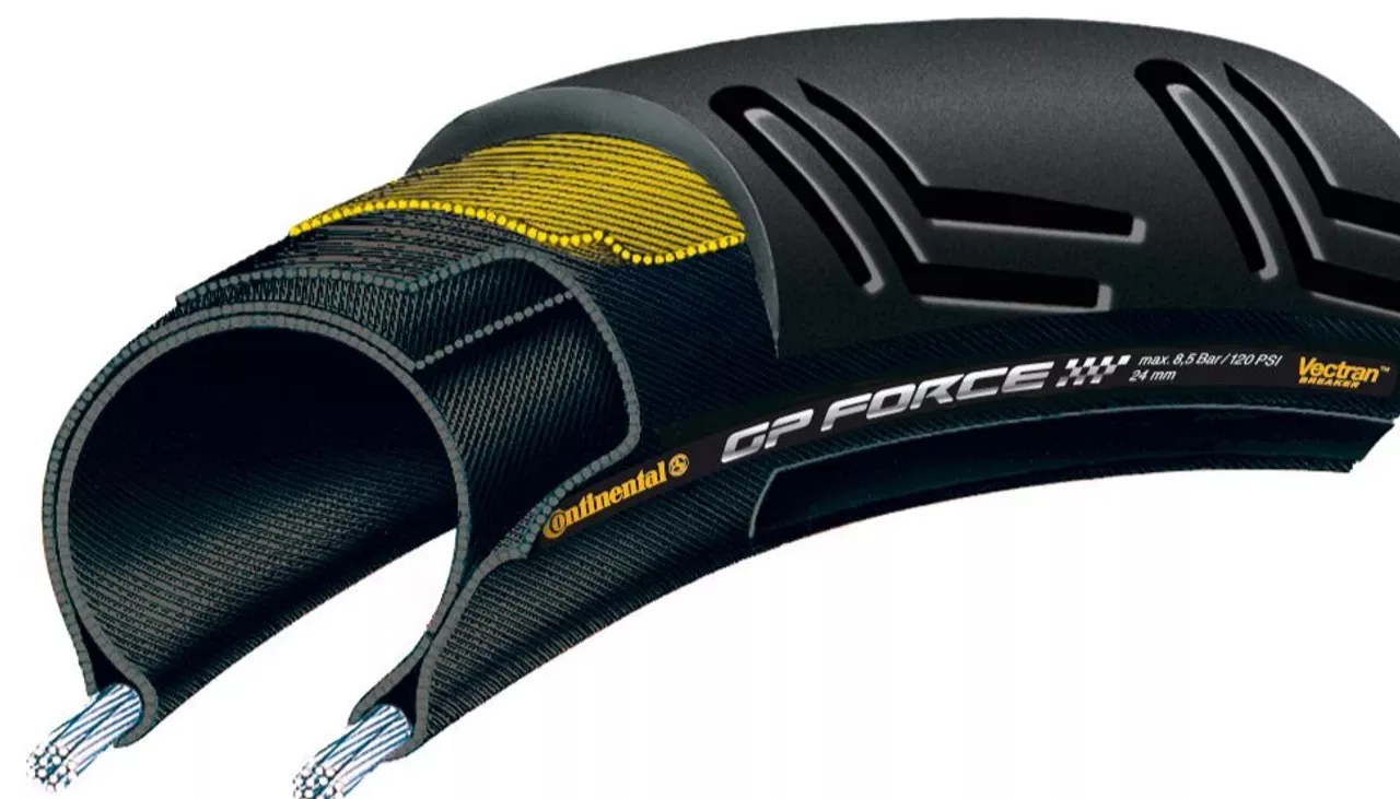 continental-force-clincher-tire-700-25-black Continental Force Clincher Tire 700×25 Black