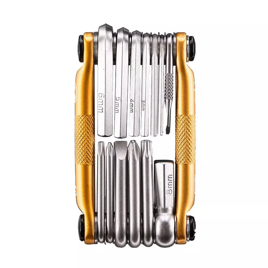 crankbrothers-multi-13-tool-gold Crankbrothers Multi 13 Tool - Gold