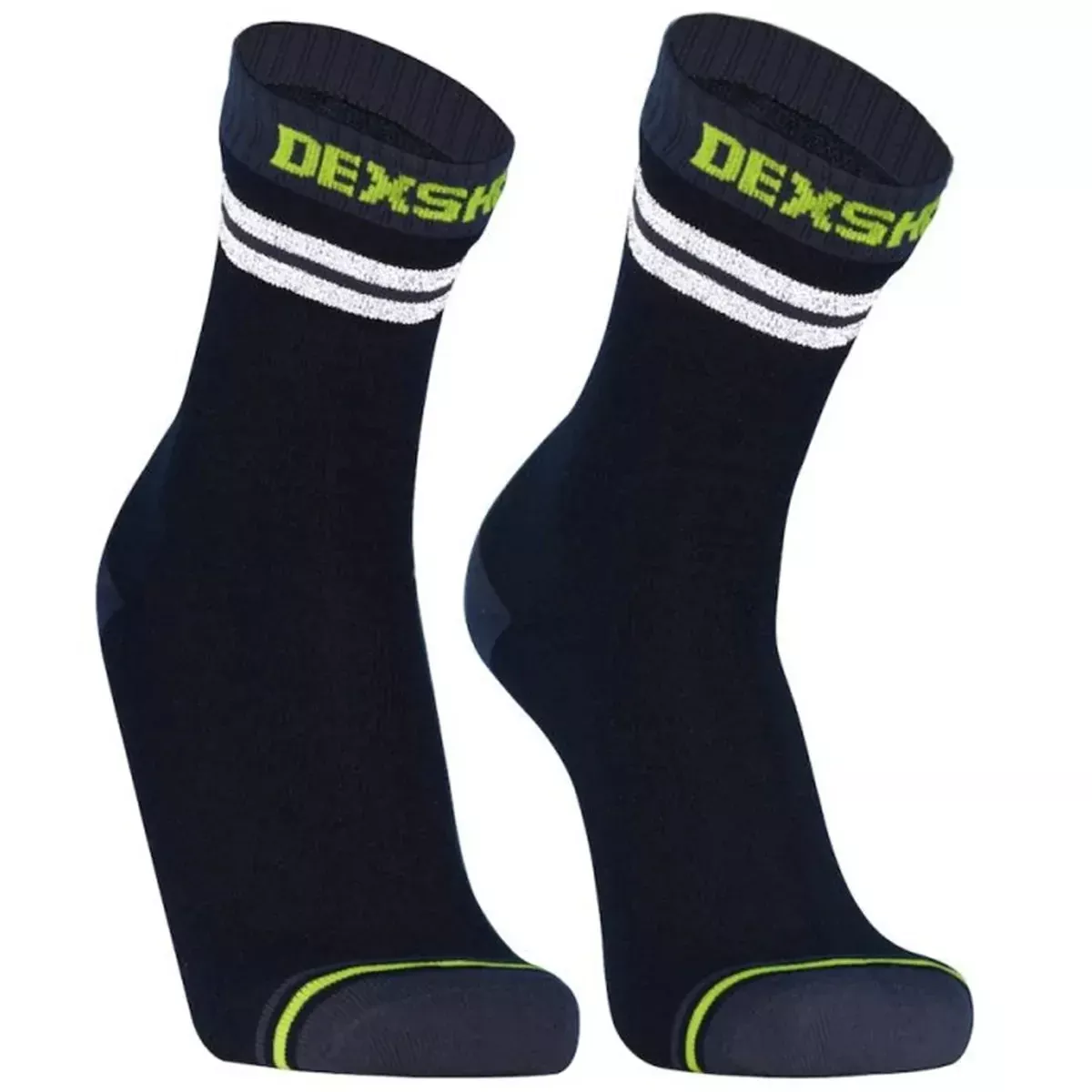 dexshell-pro-visibility-waterproof-cycling-socks-in-grey-black DexShell Pro Visibility Waterproof Cycling Socks In Grey/ Black