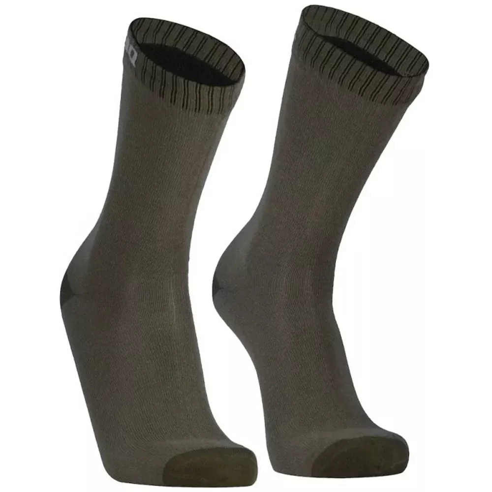 dexshell-waterproof-socks-ultra-thin-crew-olive-green DexShell Waterproof Socks Ultra Thin Crew Olive Green