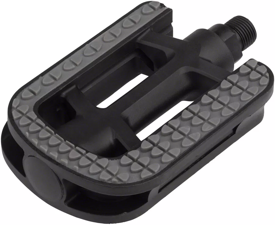 dimension-city-pedals-platform-plastic-9-16-gray-black Dimension City Pedals - Platform Plastic 9/16" Gray/Black