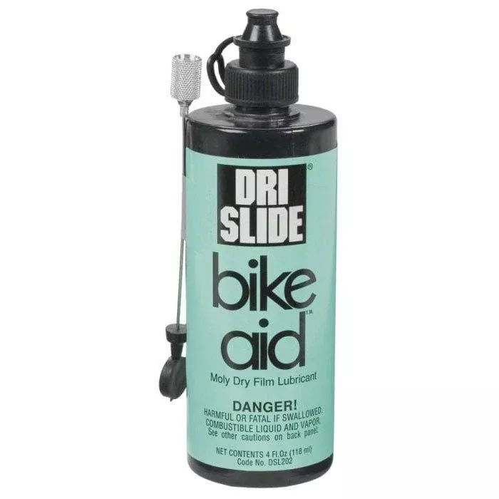 Dri-Slide Bike-Aid Dry Moly Lube w/Needle 4oz/118ml