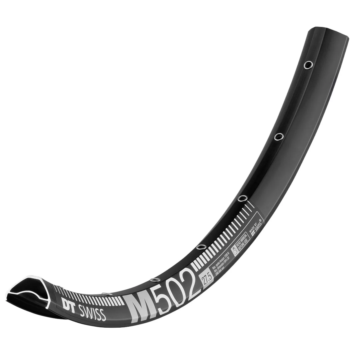 dt-swiss-m-502-rim-disc-black DT Swiss M 502 Rim - Disc, Black