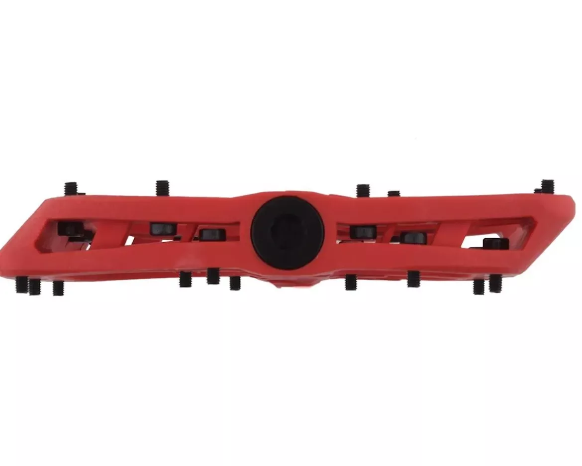e-thirteen-base-platform-pedals-red-9-16 E*Thirteen Base Platform Pedals (Red) (9/16″)