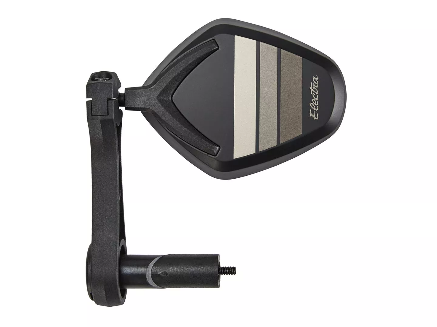 electra-bar-end-retrostripe-matte-black-mirror Electra Bar End Retrostripe Matte Black Mirror