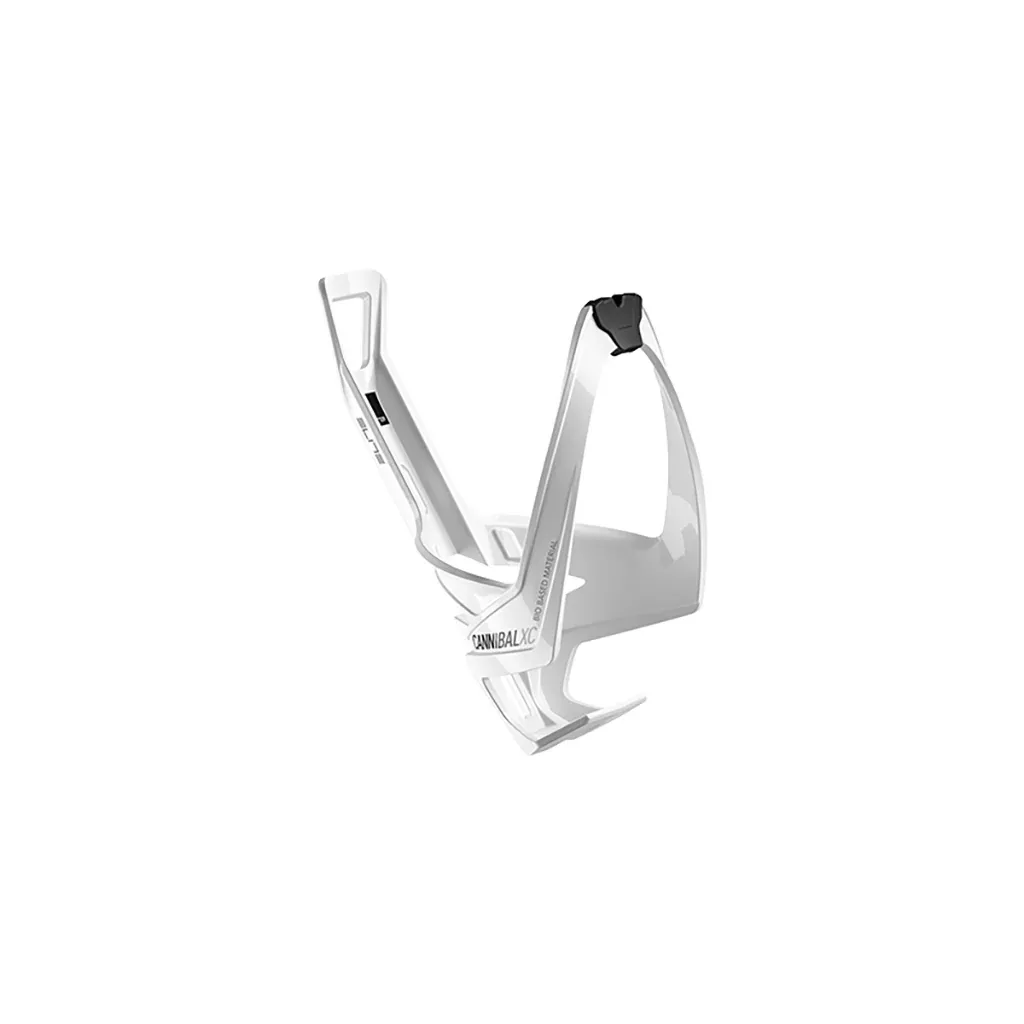elite-cannibal-xc-bio-bottle-cage-white-black Elite Cannibal XC Bio Bottle Cage White/Black