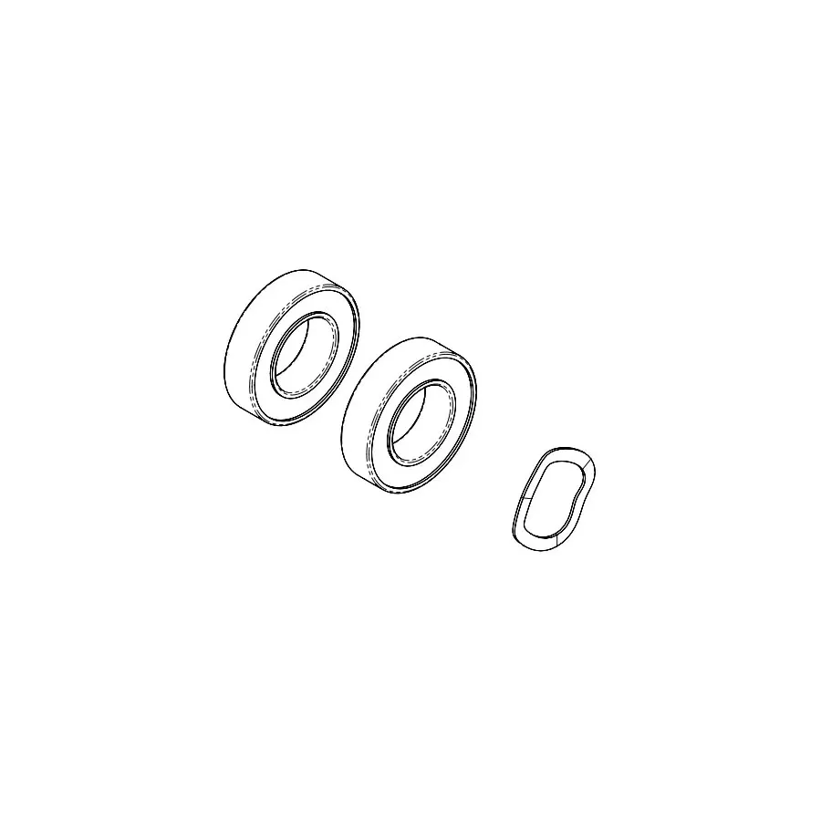 ENVE INDR Hub Shell Bearing Kit Front 100-4006-130