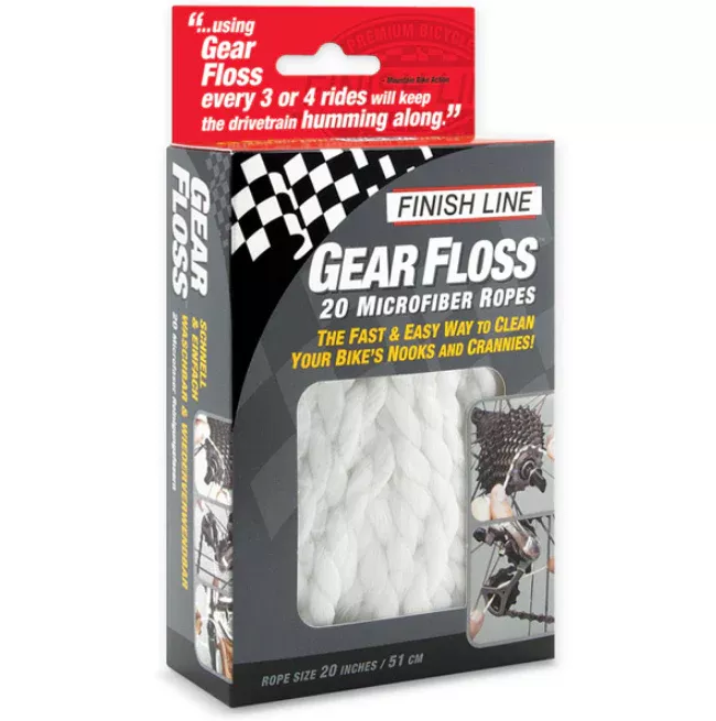finish-line-gear-floss-microfibre-rope-pack-contains-20-ropes Finish Line Gear Floss Microfibre Rope Pack Contains 20 Ropes