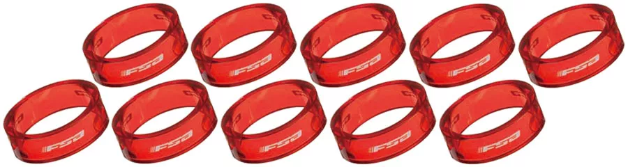 Full Speed Ahead Poly Headset Spacer 1-1/8" x 10mm 10pcs