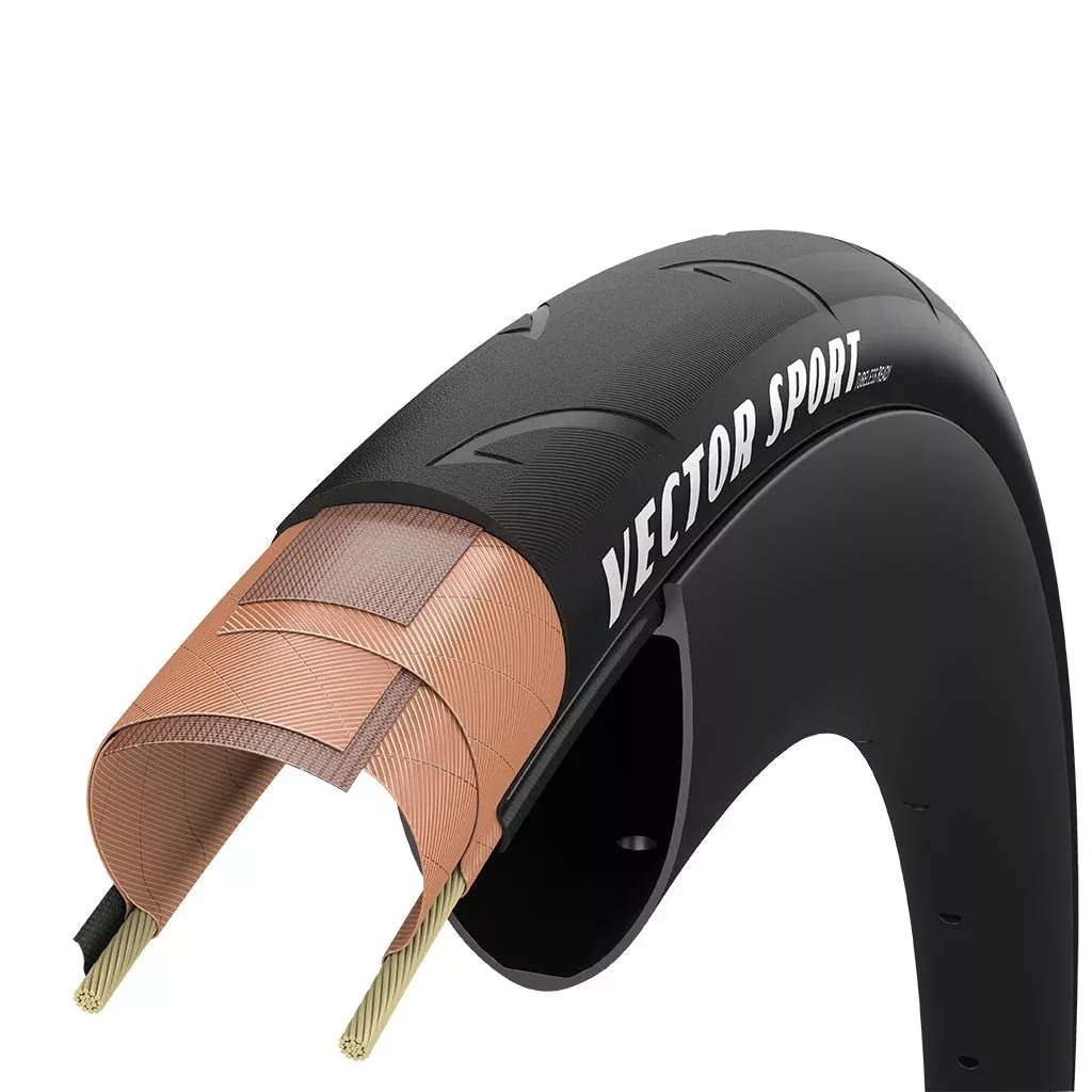 goodyear-vector-sport-tubeless-ready-tire-700-x-28c-black Goodyear Vector Sport Tubeless Ready Tire 700 x 28c Black