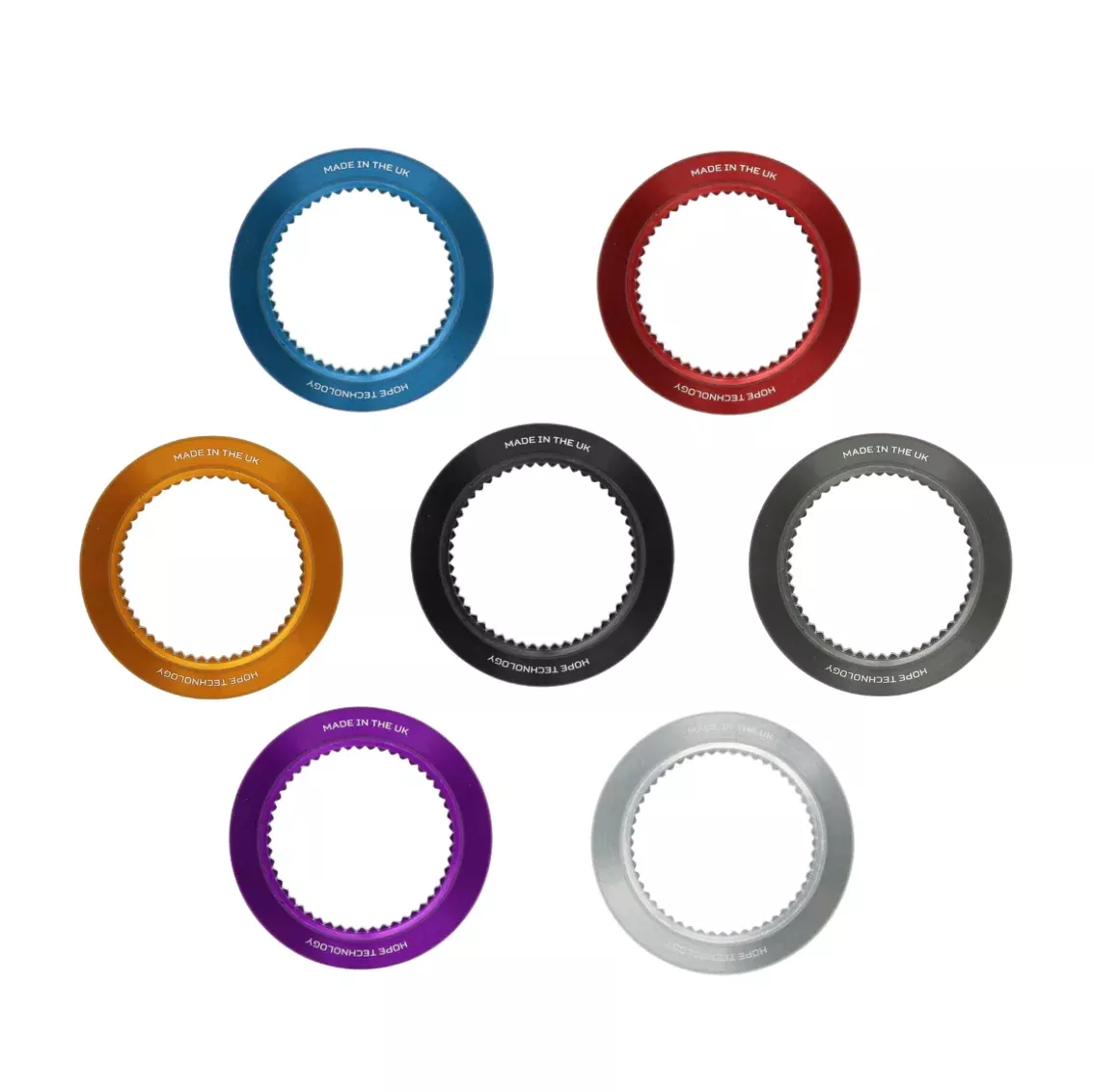 hope-centre-lock-to-6-bolt-adapter-various-colours-hbsp481 Hope Centre Lock To 6 Bolt Adapter - Various Colours - HBSP481