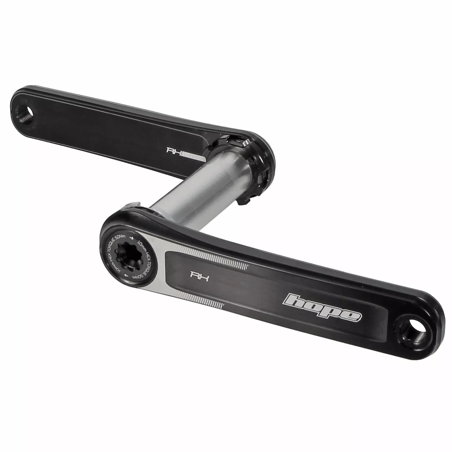 hope-rx-crankset-no-spider-172-5mm-black Hope RX Crankset No Spider 172.5mm Black