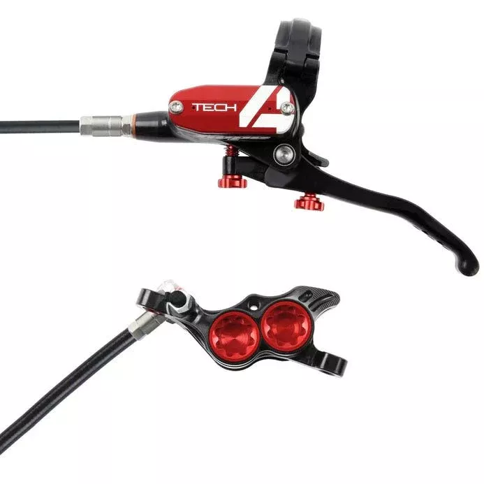 hope-tech-4-e4-disc-brake-left-front-74mm-red Hope Tech 4 E4 Disc Brake Left/Front 74mm Red