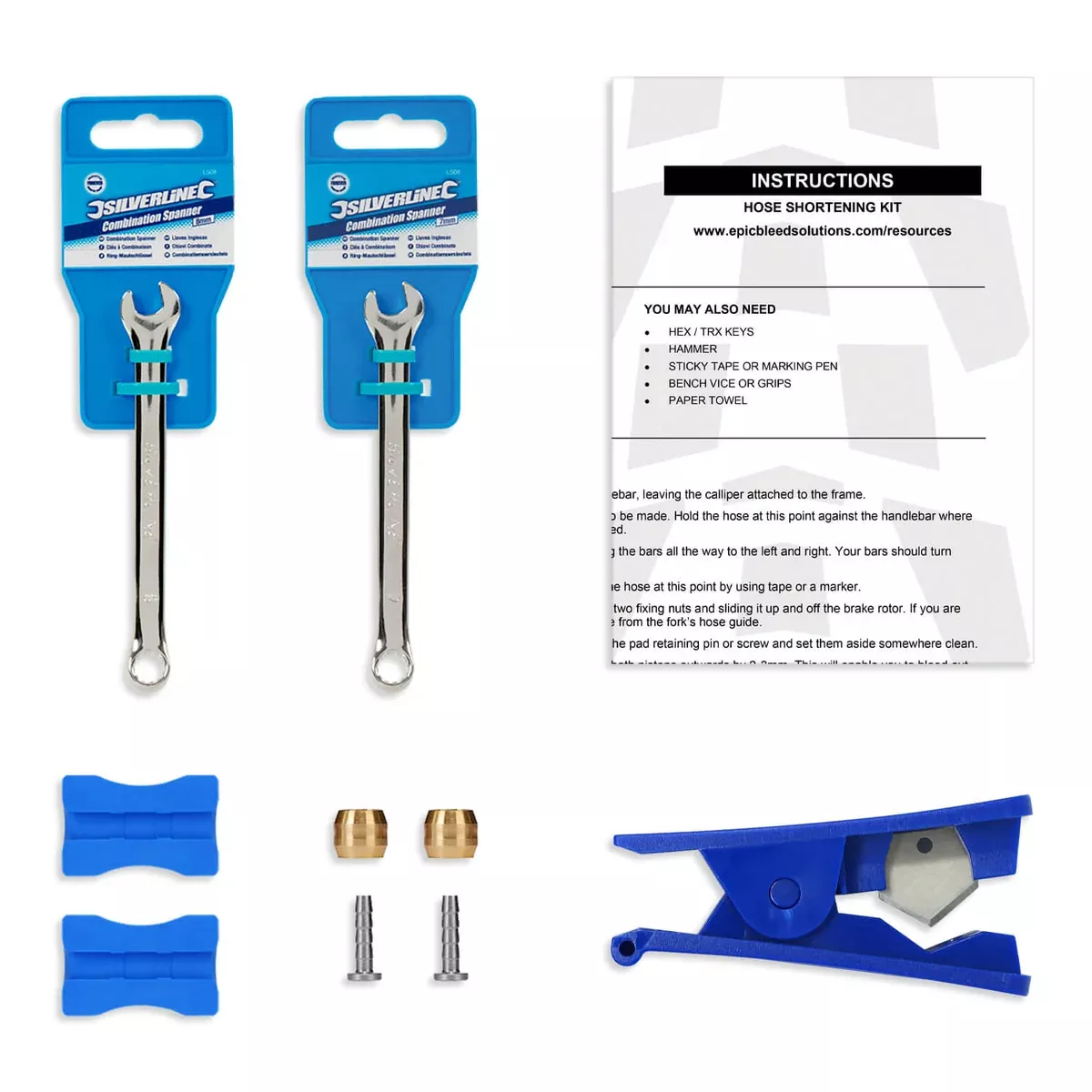 hose-shortening-kit-shimano Hose Shortening Kit - Shimano