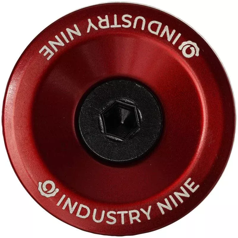 industry-nine-ultra-light-aluminum-top-cap-red Industry Nine Ultra Light Aluminum Top Cap Red