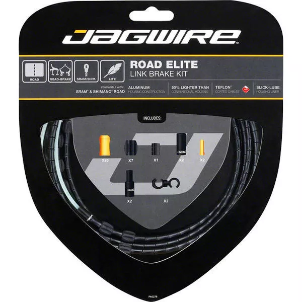 jagwireroad-elite-link-brake-cable-kit JagwireRoad Elite Link Brake Cable Kit