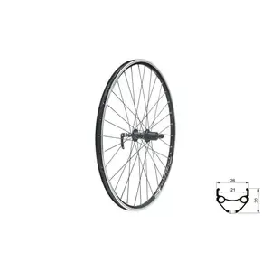 KellysRear wheel Draft V-Brake R 28/29"
