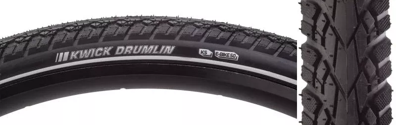 kenda-kwick-drumlin-tire-26-x-2-0-clincher-wire-blk-reflective-k-shield-src-e-50 Kenda Kwick Drumlin Tire - 26 x 2.0 Clincher Wire BLK/Reflective K-Shield SRC E-50