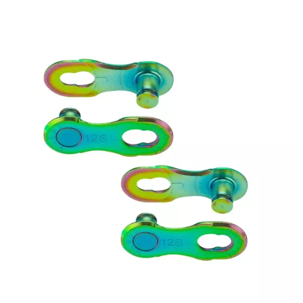 kmc-12nr-missing-link-12-speed-chain-2-pack-aurora-green KMC 12NR Missing Link For 12 Speed Chain 2 Pack | Aurora Green