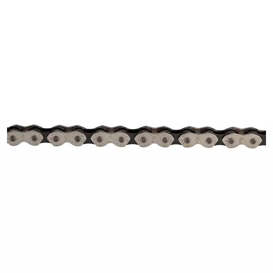 kmc-k1-kool-wide-chain-single-speed-1-2-x-1-8-112-links-silver-black KMC K1 Kool Wide Chain - Single Speed 1/2" x 1/8" 112 Links Silver/Black