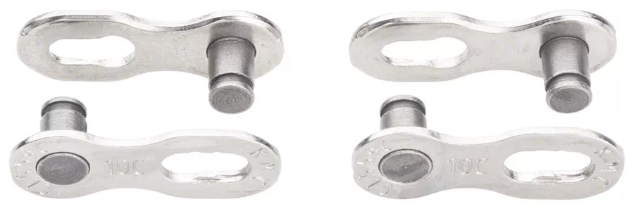 kmc-missinglink-cl559cr-connector-campagnolo-10-speed-reusable-silver-2-pairs-ca KMC MissingLink CL559CR Connector Campagnolo - 10-Speed Reusable Silver 2 Pairs/Card
