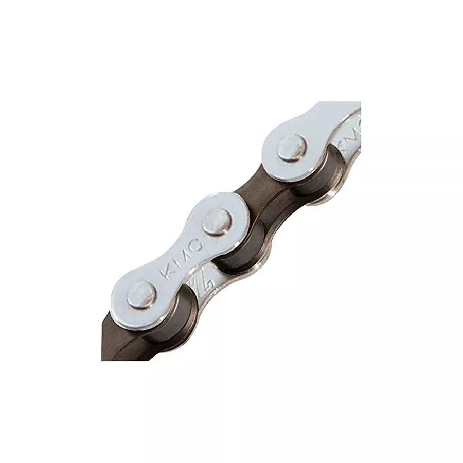KMC S1 Chain - Single Speed 1/2" x 1/8" 112 Links Silver/Black