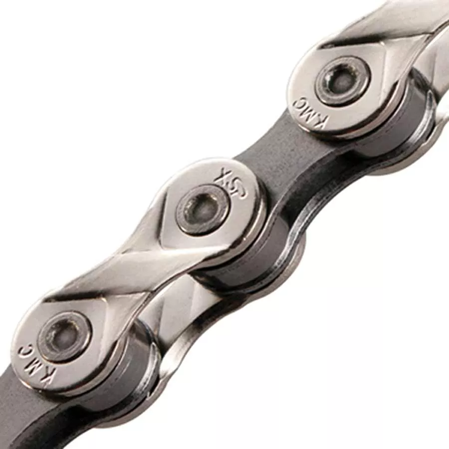 kmc-x8-chain-8-speed-116-links-silver-gray KMC X8 Chain - 8-Speed 116 Links Silver/Gray