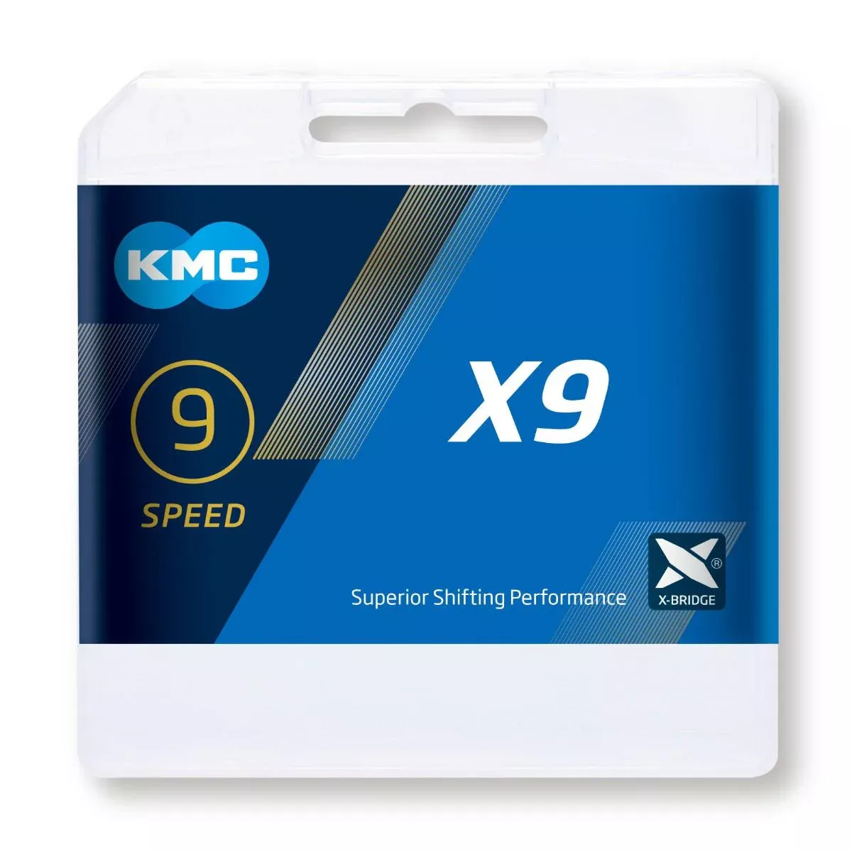 kmc-x9-9-speed-chain-114-link-grey KMC X9 9 Speed Chain 114 Link Grey
