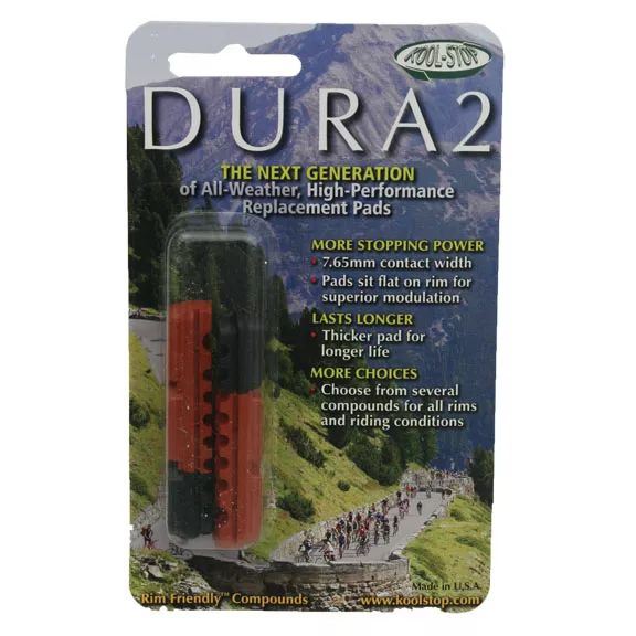 kool-stop-dura-2-road-cartridge-inserts-dual Kool Stop Dura 2 Road Cartridge Inserts Dual