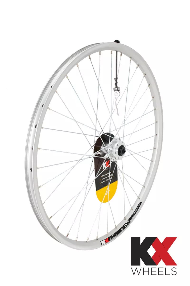 kx-mtb-26-doublewall-q-r-disc-brake-wheel-silver KX MTB 26" Doublewall Q/R Disc Brake Wheel | Silver