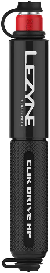 lezyne-clik-drive-hp-pump-black Lezyne Clik Drive HP Pump - Black