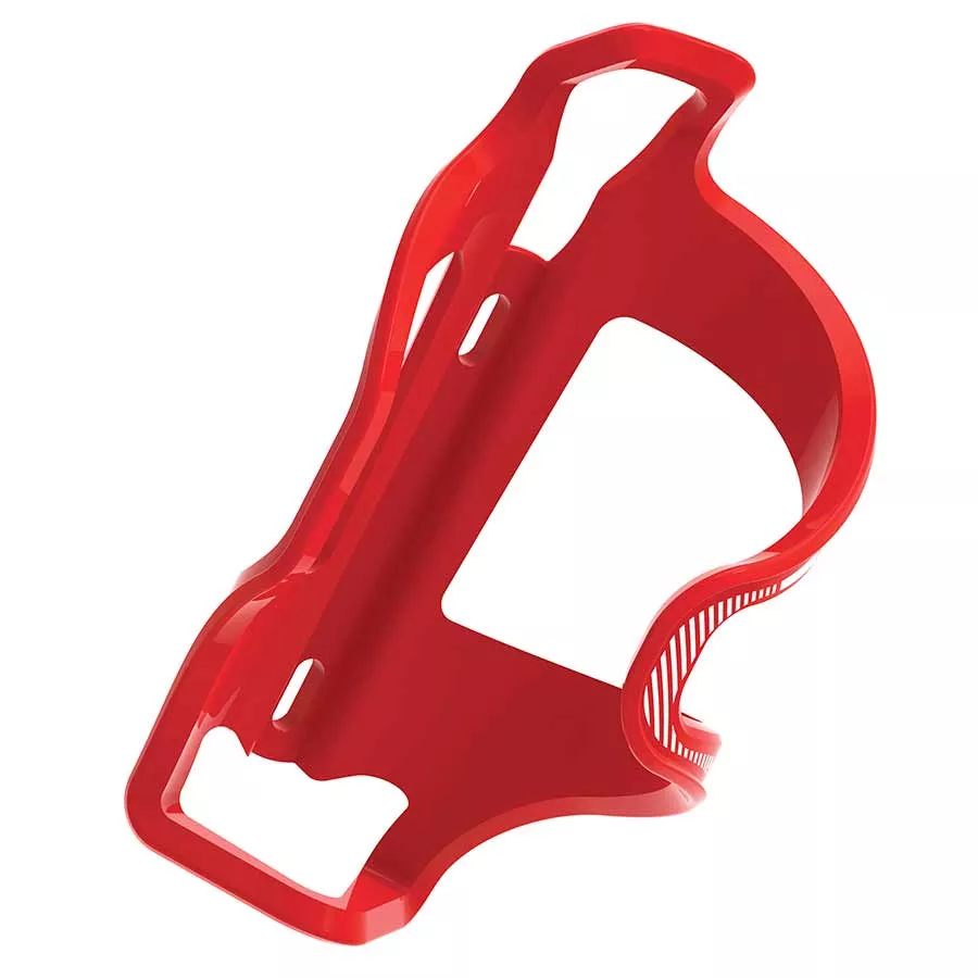 lezyne-flow-side-load-bottle-cage-composite-left-loading-red-48g Lezyne Flow Side Load Bottle Cage Composite Left loading Red 48g