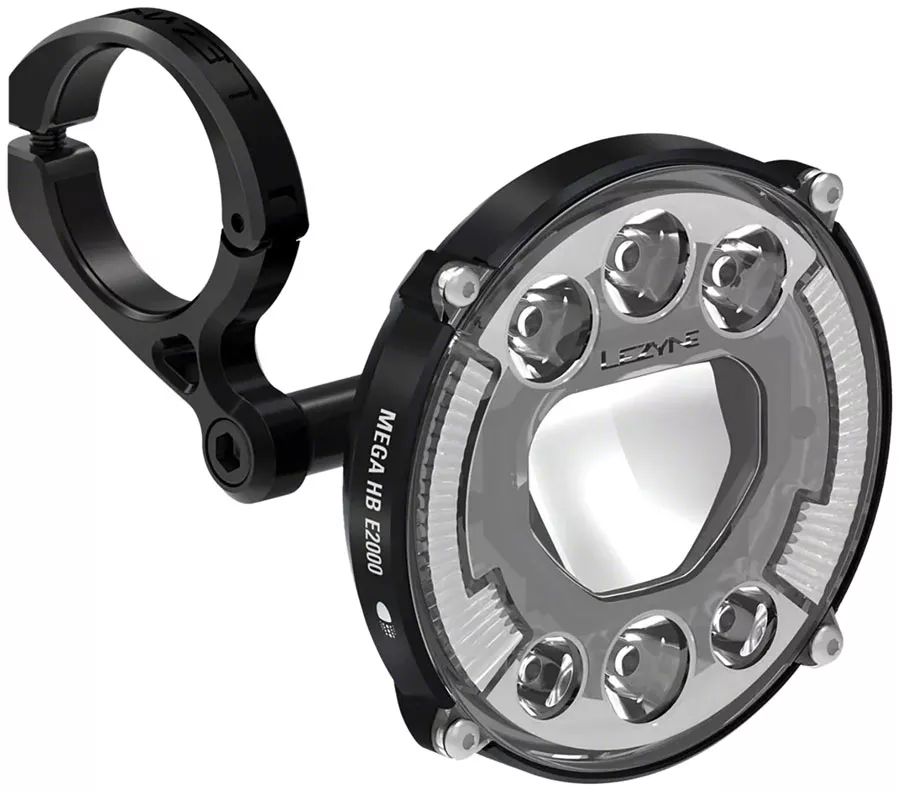 lezyne-mega-hb-e2000-ebike-headlight-600-2000-lumen-stvzo-compliant-black Lezyne Mega HB E2000 Ebike Headlight - 600/2000 Lumen STVZO Compliant Black