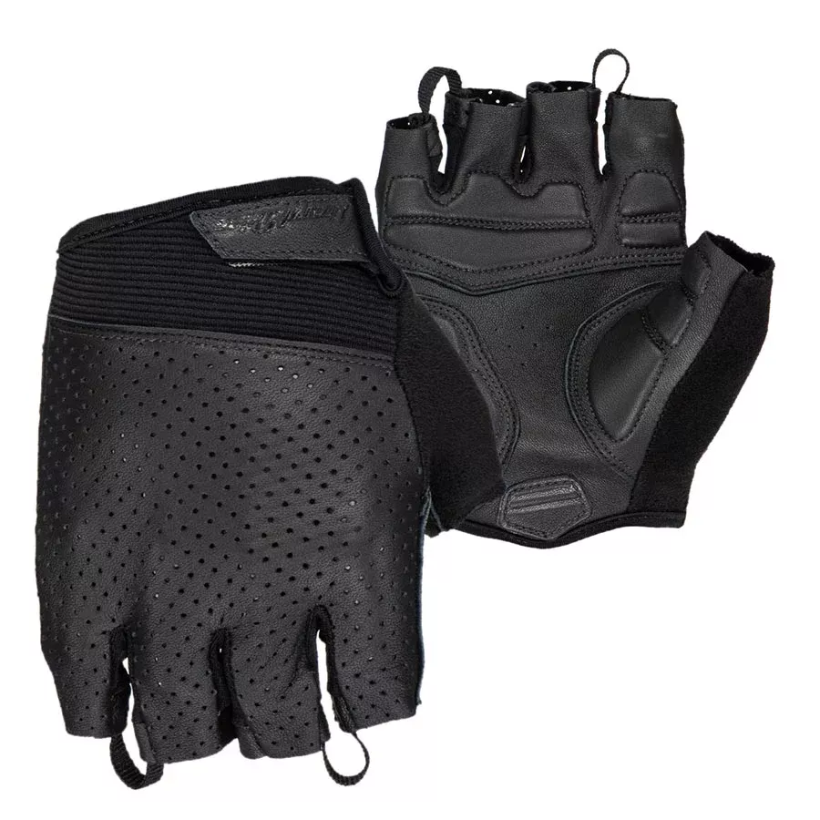Lizard Skins Aramus Classic Gloves - Jet Black Short Finger Large