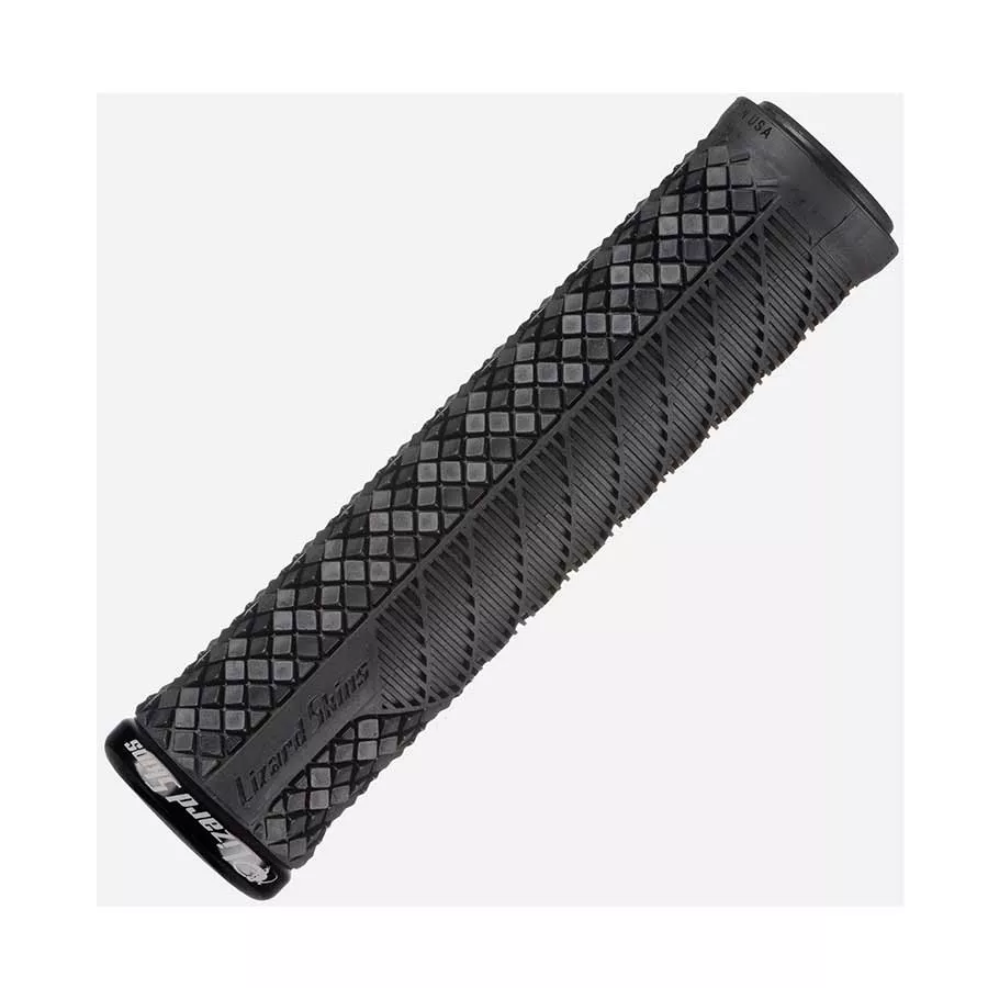 lizard-skins-charger-evo-grips-jet-black-lock-on Lizard Skins Charger Evo Grips - Jet Black Lock-On