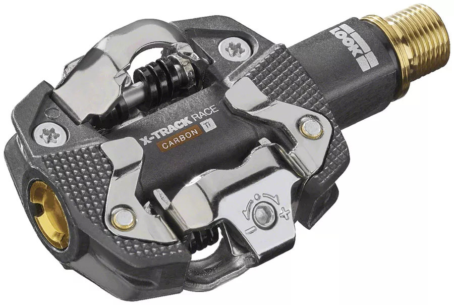 look-x-track-race-carbon-ti-pedals-dual-sided-clipless-carbon-9-16-black LOOK X-TRACK RACE CARBON Ti Pedals - Dual Sided Clipless Carbon 9/16" Black
